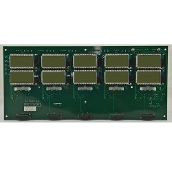 Placa PPU de doble línea GILBARCO M05838A004 para 5 productos (sin soporte) para Encore 500S / 700S
